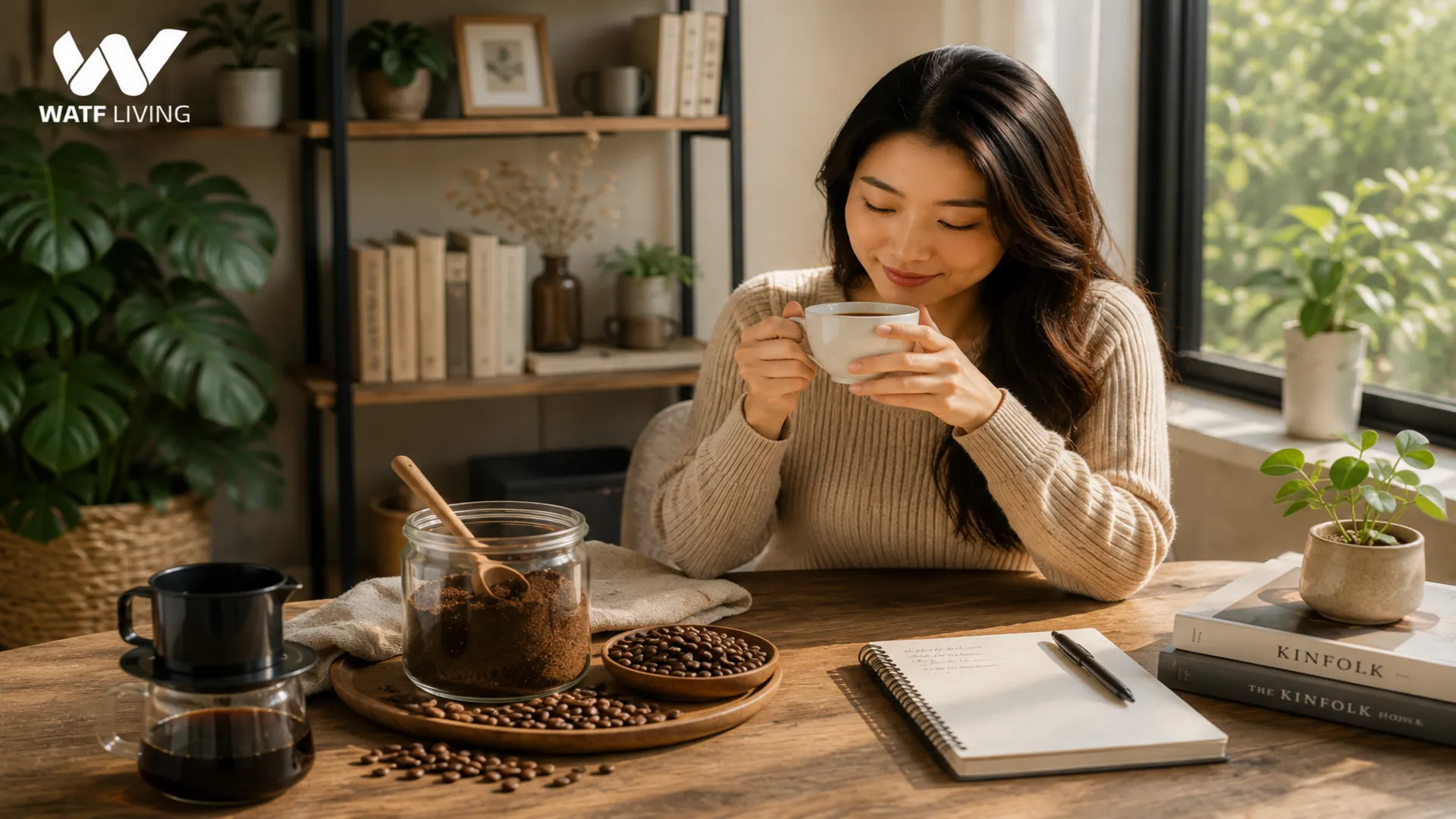 Một ly cà phê ngon không chỉ đến từ nguyên liệu mà còn từ khoảng thời gian bạn dành để thưởng thức, giúp khởi đầu ngày mới thư thái và tập trung hơn.