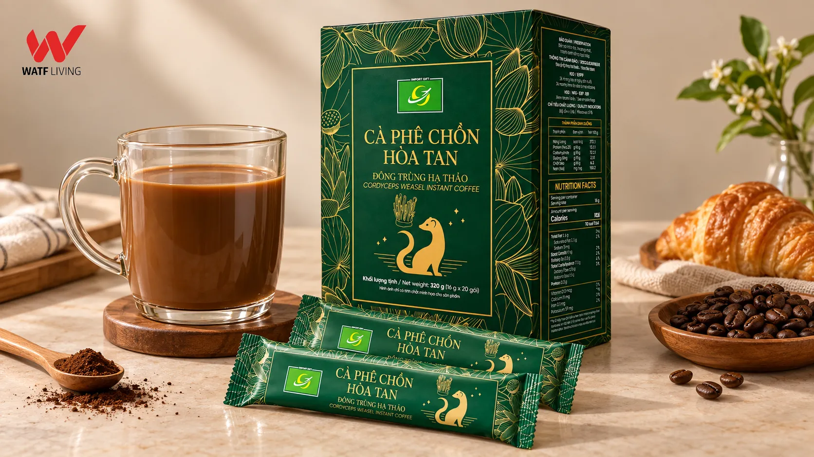 Cà phê Đông trùng - Đậm vị, khác biệt, phù hợp người thích trải nghiệm cao cấp Cà phê Đông trùng - Đậm vị, khác biệt, phù hợp người thích trải nghiệm cao cấp