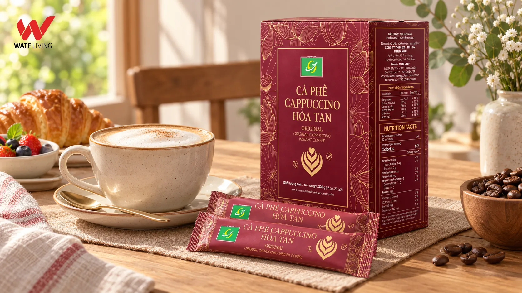 Cà phê Cappuccino hòa tan phù hợp cho người yêu thích vị cà phê nhẹ nhàng, mới tập uống cà phê Cà phê Cappuccino hòa tan phù hợp cho người yêu thích vị cà phê nhẹ nhàng, mới tập uống cà phê