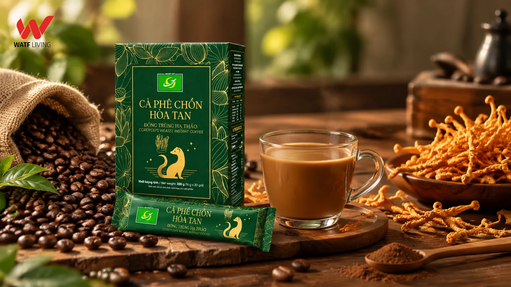 Sự kết hợp cà phê cùng đông trùng hạ thảo tạo nên trải nghiệm thưởng thức mới mẻ Sự kết hợp cà phê cùng đông trùng hạ thảo tạo nên trải nghiệm thưởng thức mới mẻ