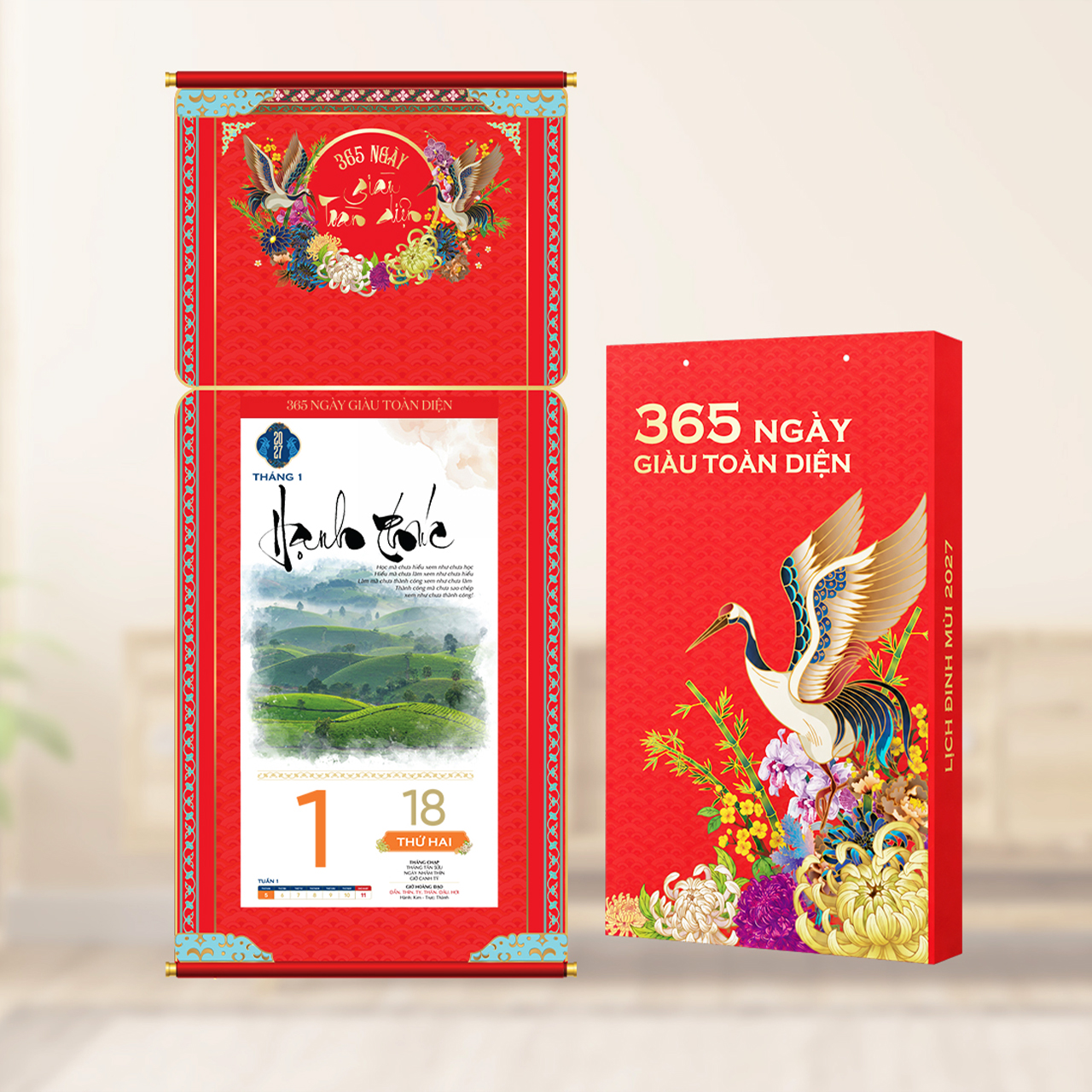 Lịch bloc 365 Ngày Giàu Toàn Diện 2027