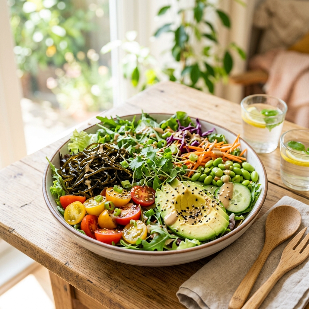Salad rong sụn gai healthy