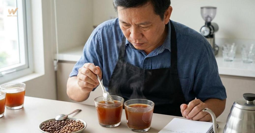 Vị chua trong Robusta có thể tự nhiên hoặc do sơ chế, rang, pha