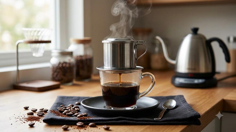 Cách pha cà phê đậm đặc: Giữ vị đậm, không đắng gắt