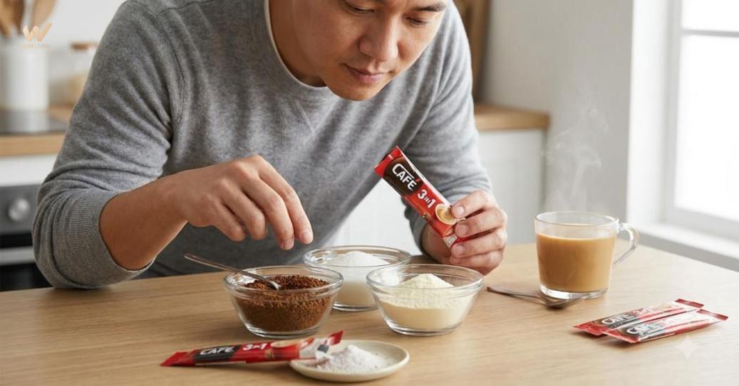 Tỷ lệ cà phê, đường, sữa quyết định vị đắng, ngọt, béo và gu thưởng thức của từng người.