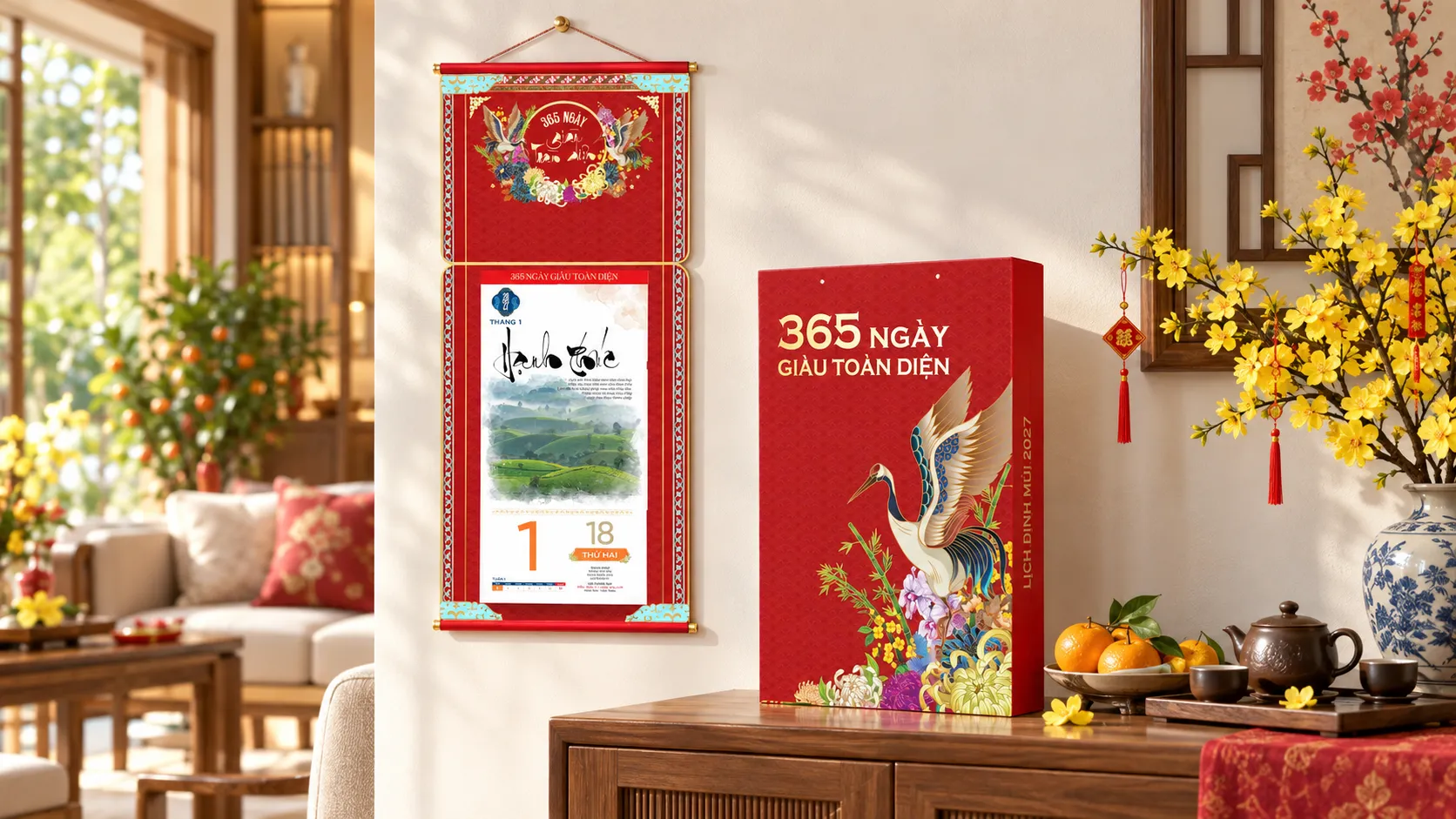 Lịch Bloc 365 Ngày Giàu Toàn Diện 2027