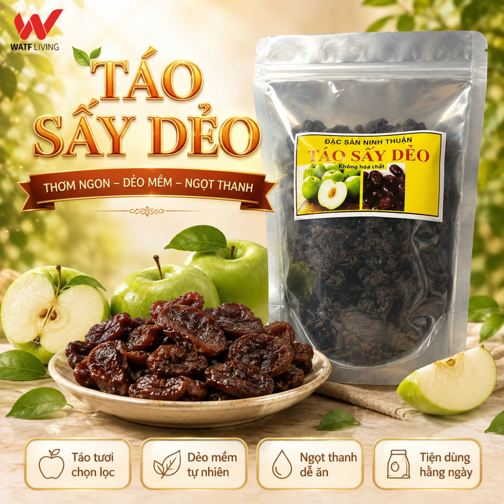 Táo sấy dẻo