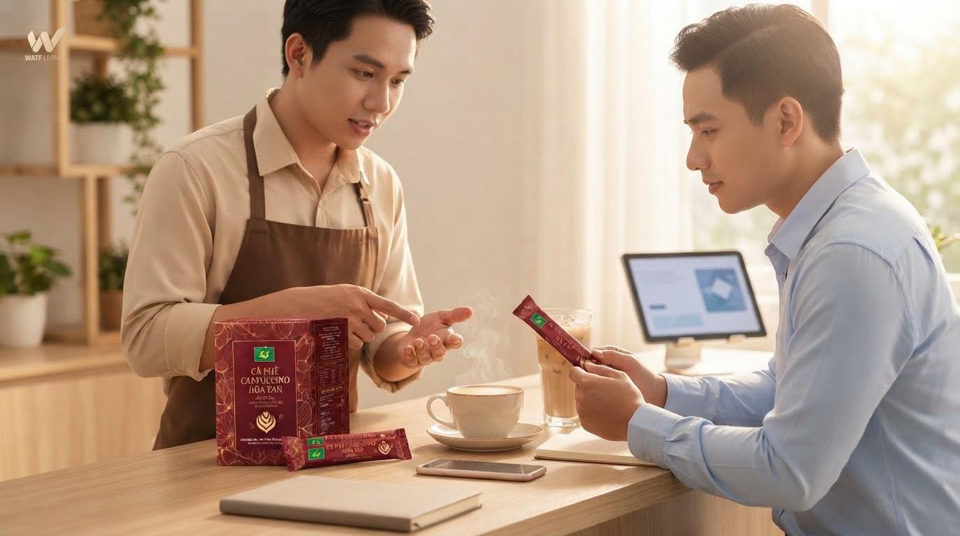 Từ website cà phê đến tư vấn phù hợp với từng người mua Từ website cà phê đến tư vấn phù hợp với từng người mua
